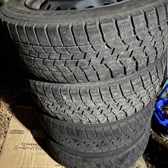 スチールホイール14インチ　　スタッドレスタイヤホイールの画像