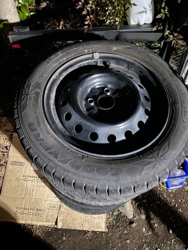 スチールホイール14インチ　　スタッドレスタイヤホイール