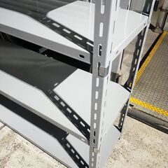 くまねず《姫路》KOKUYOスチール棚4段⑦☆1500x400x1200の画像