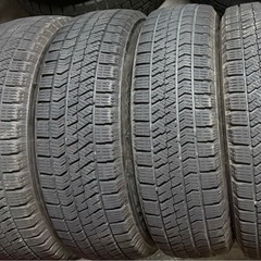 155/65R14 ブリヂストンスタッドレスタイヤホイールセット 2022年製造 4本の画像