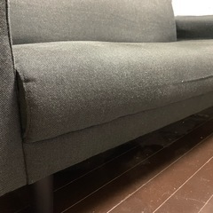 幅159cm ファブリックソファの画像