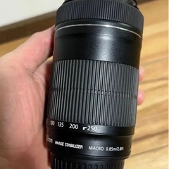 美品 Canon キャノン EF-S 55-250 4-5.6 IS STMの画像