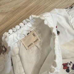 新品未使用 プティマイン ミニー ブラウス 80cmの画像