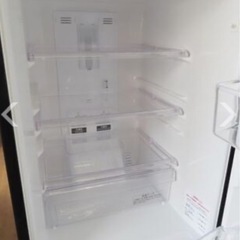 ❣️クリスマス🎄直前⤴︎SALE❣️🎀三菱🎀✨冷凍冷蔵庫✨♠️オシャレなブラック♠️ の画像