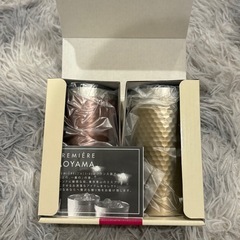 【新品未使用】ペアグラスセットの画像