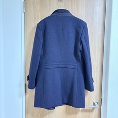 BASSOウールのメンズコートの画像