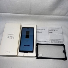 携帯 Xperia Ace3 SOG08 中古美品の画像
