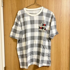 インセクトコレクション_チェック柄半袖ペアルックTシャツ（刺繍付き）の画像