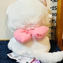 #未使用#マリー#おしゃれキャット#ディズニー#ぬいぐるみ#うるりぃみぃ#クレーンゲーム#UFOキャッチャー#景品#大きい#ビッグ#ラウンド1の画像