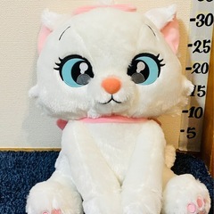 #未使用#マリー#おしゃれキャット#ディズニー#ぬいぐるみ#うるりぃみぃ#クレーンゲーム#UFOキャッチャー#景品#大きい#ビッグ#ラウンド1の画像