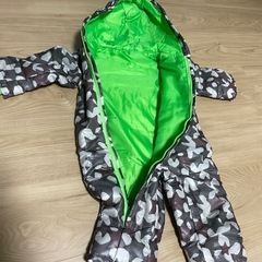 ジャンプスーツ　カバーオール　冬用　80cmの画像