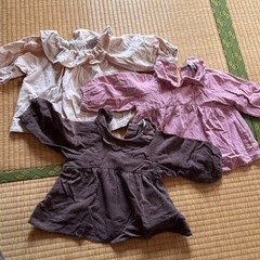 女の子、ナチュラル14枚セット冬服の画像