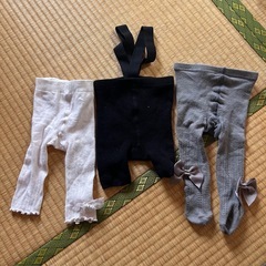 ベビータイツ3枚セットの画像