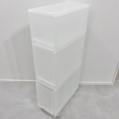 無印良品 ポリプロピレン　収納ストッカー　キャスター付１ の画像