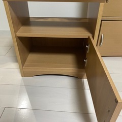 低めのカラーBOX扉付　　差し上げます！の画像