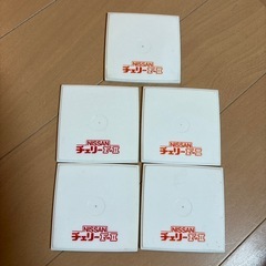 日産チェリーF-Ⅱ コースター5枚セット 昭和レトロの画像