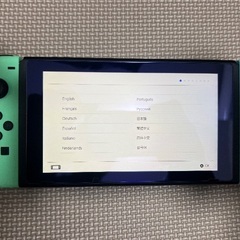 あつ森 Nintendo Switch 本体　中古品　あつまれどうぶつの森の画像