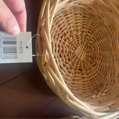 【新品未使用】かご5個セットの画像