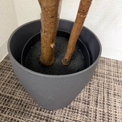 フェイクツリー植木鉢付きの画像