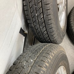 軽トラ、軽バン用スタッドレス　145R12   6Pブリヂストンの画像