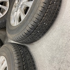 軽トラ、軽バン用スタッドレス　145R12   6Pブリヂストンの画像