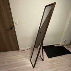 姿見／鏡／ミラー／スタンドミラーの画像