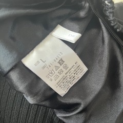 ドット柄 ワイドパンツ Lサイズの画像