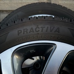 14インチ【ほぼ新品タイヤ・ホイールセット】　  の画像