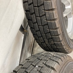 スタッドレス　155/65R14  2015年バリ山の画像