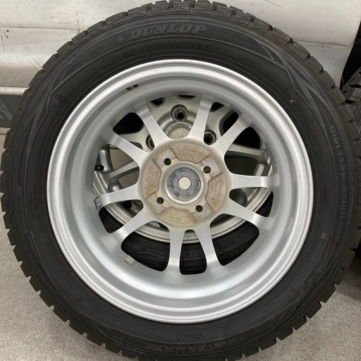 スタッドレス　155/65R14  2015年バリ山