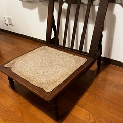 カリモク コロニアル ソファ 椅子の画像