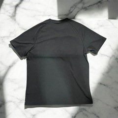 Nike ドットパターン ドライフィット ラグランTシャツ XL ブラックの画像