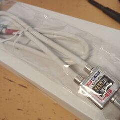 分波器 TBP-EM/W 4K8K対応 BS/CS周波数 1032～3224MHz CATV/UHF周波数 10～770MHz ケーブル長50cmの画像