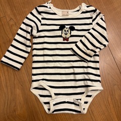 【プティマイン】ミッキーマウス ベビー服セット 80cmの画像