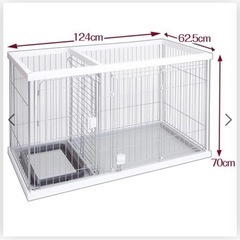 犬用ケージの画像