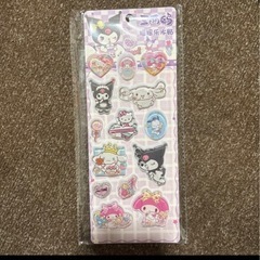 取引中、シールの画像