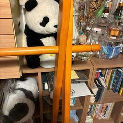 木製 コートハンガー／ハンガーラック ナチュラル・高級感ありの画像