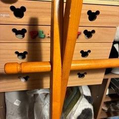 木製 コートハンガー／ハンガーラック ナチュラル・高級感ありの画像