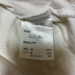 ディズニー　Tシャツ　ボーダー　白の画像