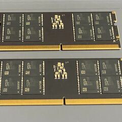 シリコンパワー DDR5 メモリ 64GB キット (2 x 32GB) 5600MHz (PC5-44800) CL46 1.1V SODIMMの画像
