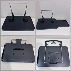 車載テーブル ハンドル 後部座席 デスク 飲食 パソコン 折りたたみ 伸縮 調節の画像