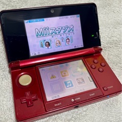 Nintendo 3DS フレアレッド　の画像