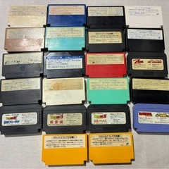 ファミコン  ソフト　セットの画像