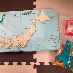 くもん　日本地図パズルの画像
