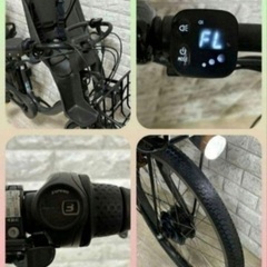 ✨美品✨BRIDGESTONE 電動アシスト自転車bikke ビッケモブdd 3人乗り対応 　内装3段変速✨室内保管✨完成車配送✨002の画像