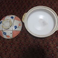 土鍋、３２x３２x１０、大きな土鍋の画像