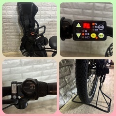 ✨美品✨室内保管✨ヤマハ パスバビー 電動自転車 大容量8.7Ah 子供乗せ  🌈新基準🌈005の画像