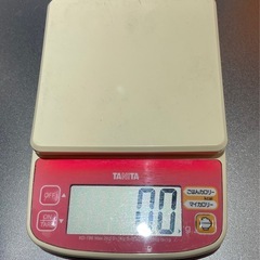 TANITA（タニタ）デジタルキッチンスケール／はかり
の画像