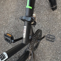 折りたたみ自転車の画像