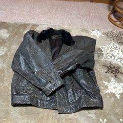 本革ジャンパーの画像